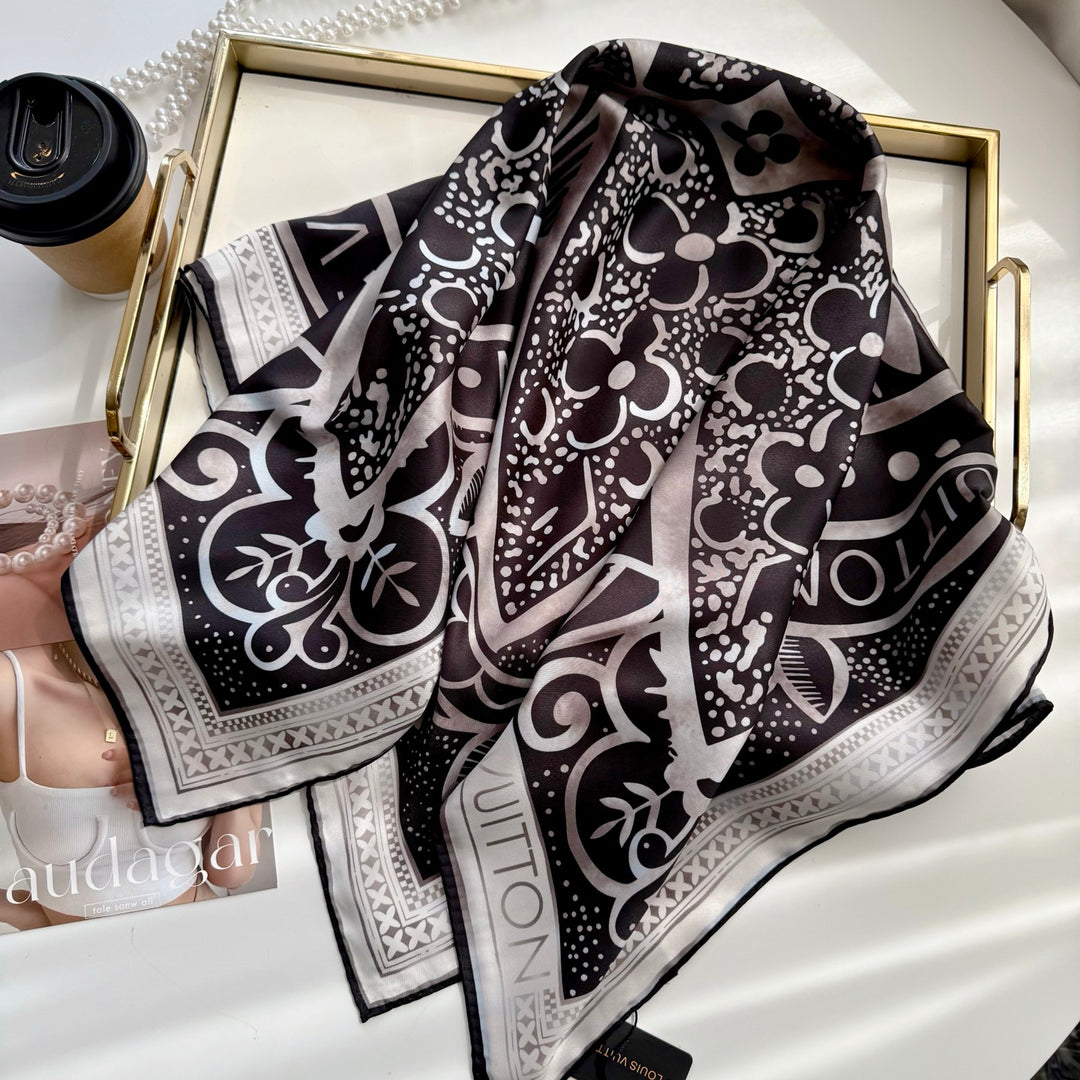3 colors gorgeous silk scarf