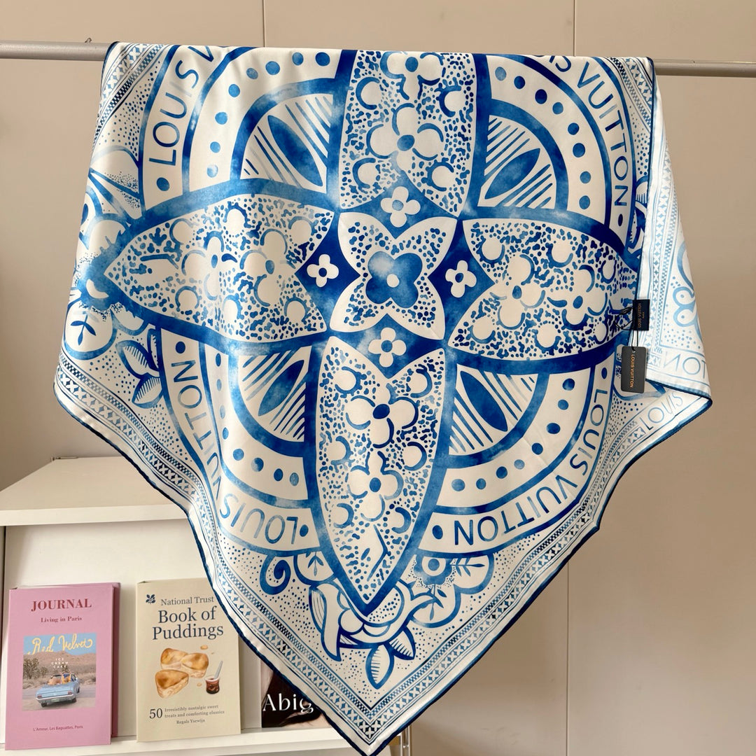 3 colors gorgeous silk scarf