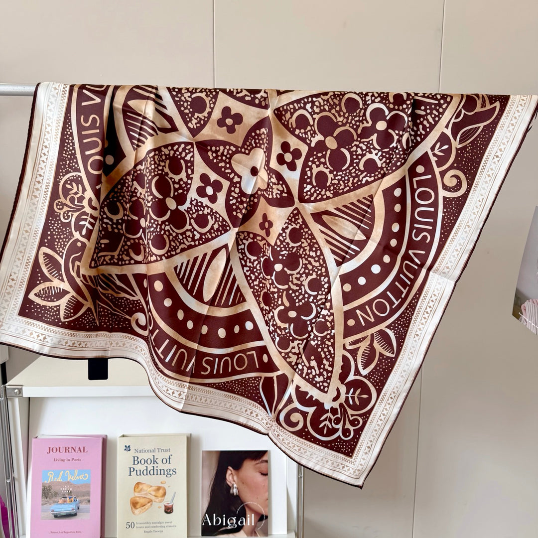3 colors gorgeous silk scarf