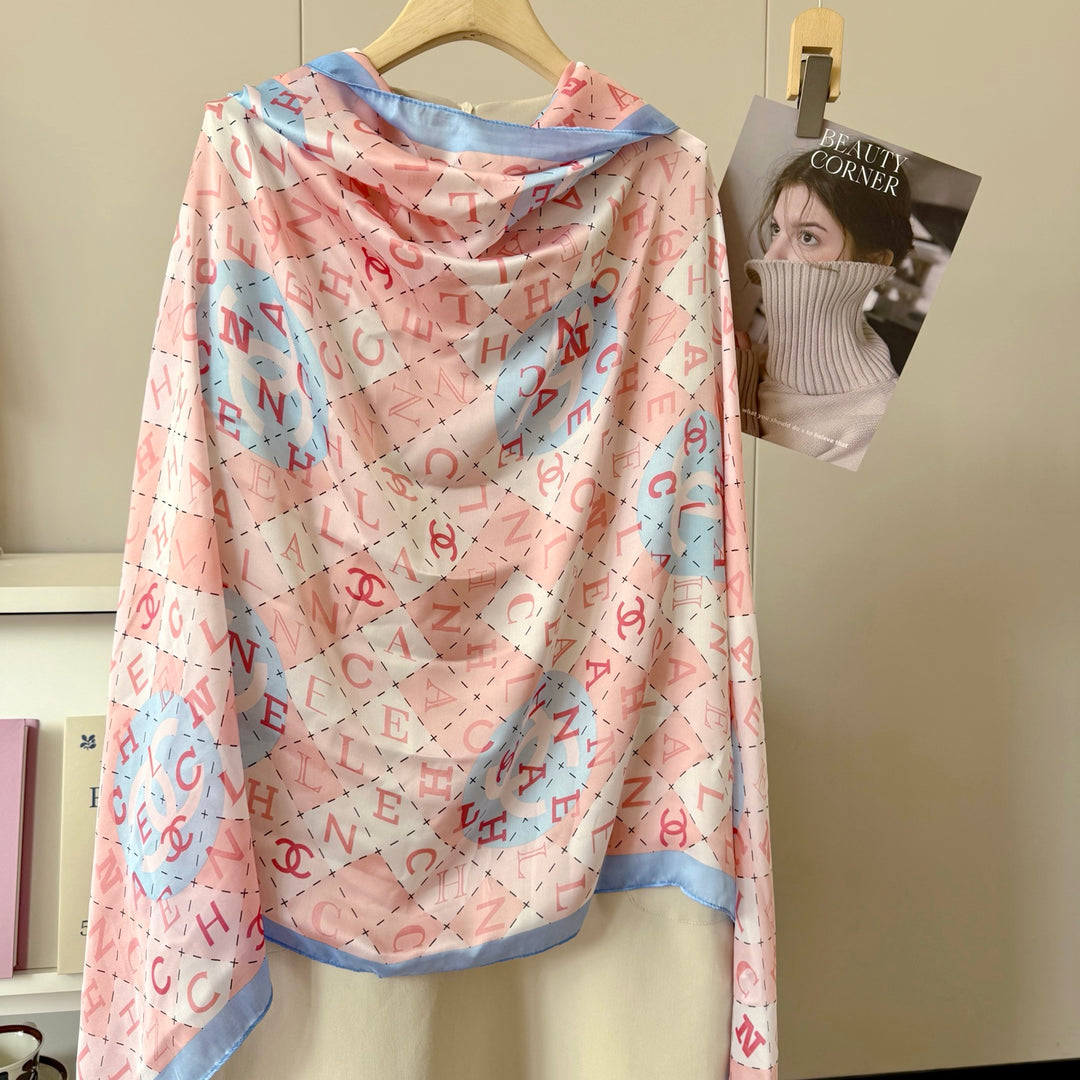 Colorful Patchwork Elegant Scarf