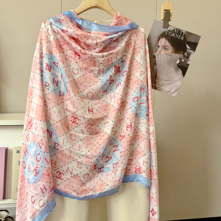 Colorful Patchwork Elegant Scarf