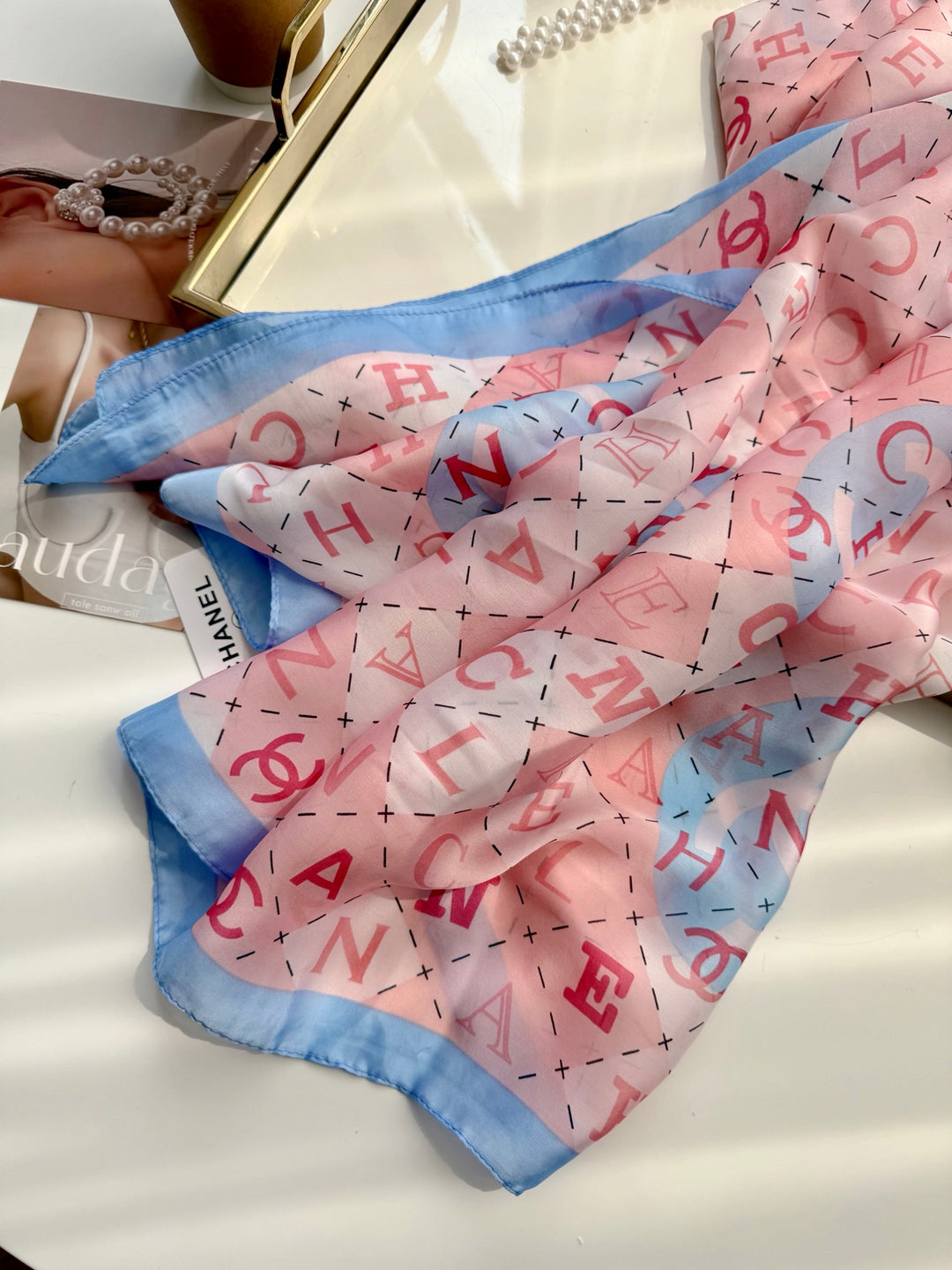 Colorful Patchwork Elegant Scarf