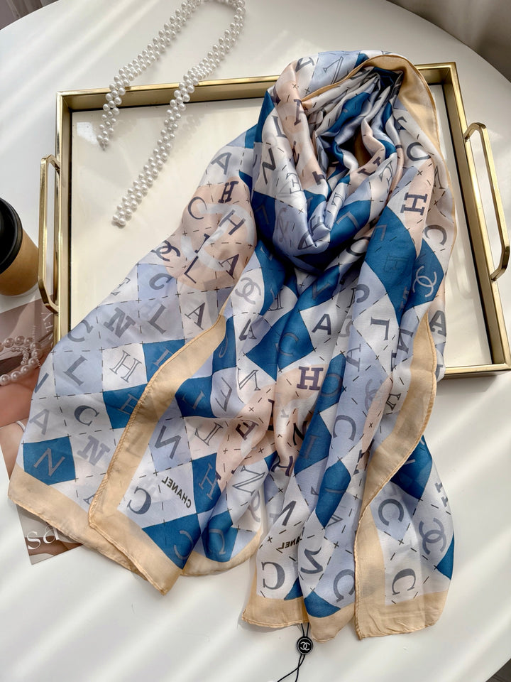Colorful Patchwork Elegant Scarf