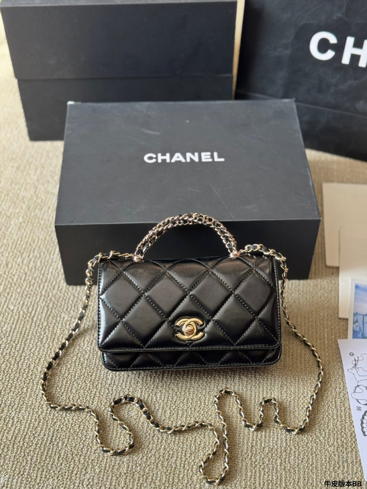 3 Colors Modern Chain Tote Bag