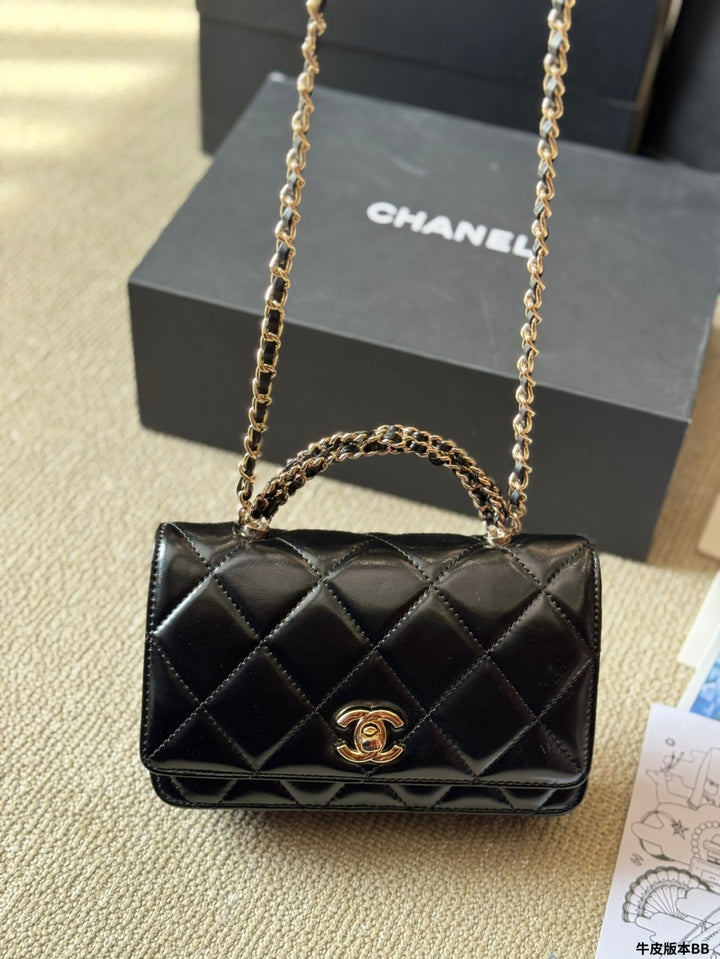3 Colors Modern Chain Tote Bag