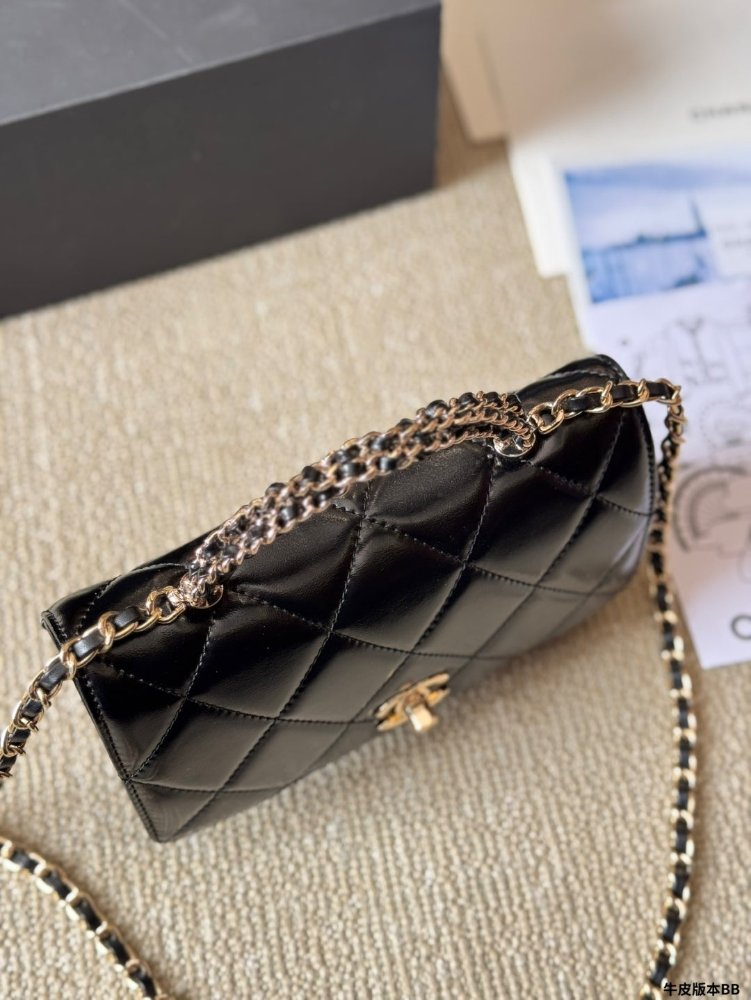 3 Colors Modern Chain Tote Bag