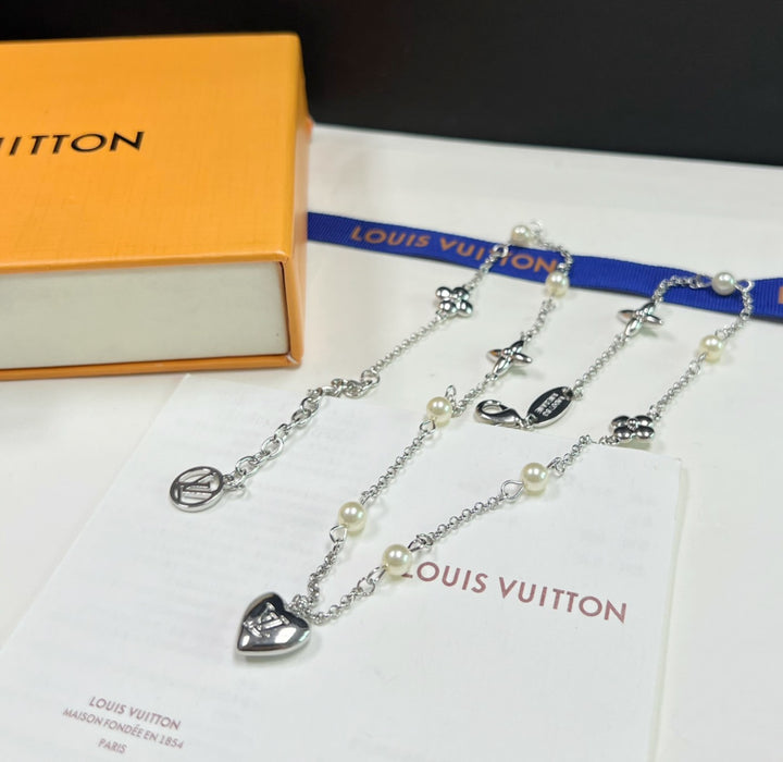 Pearl Heart Necklace