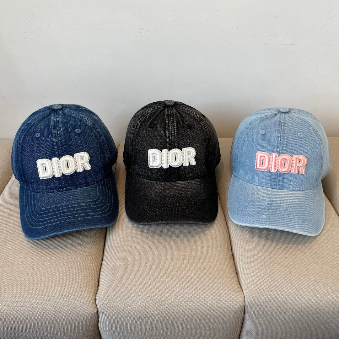3 color CD cowboy baseball cap