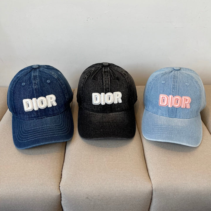 3 color CD cowboy baseball cap
