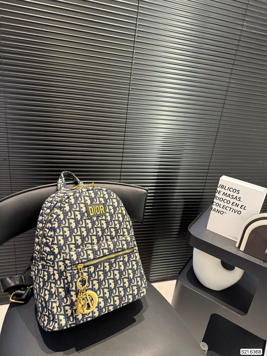 3 Color Embroidered Mini Backpack