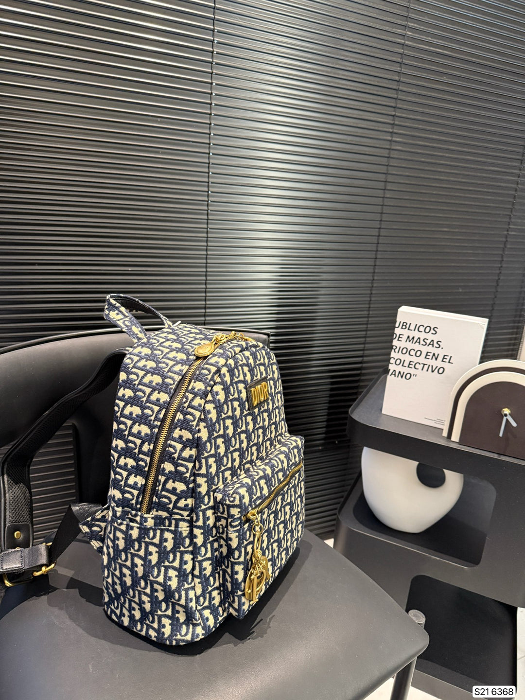 3 Color Embroidered Mini Backpack