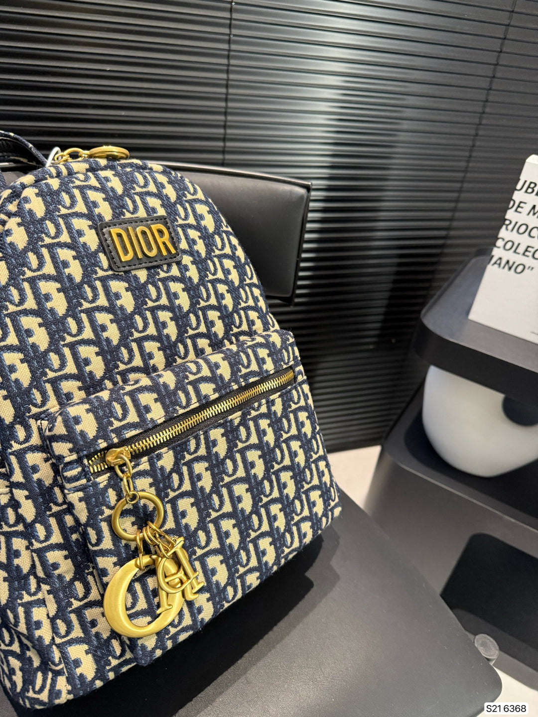 3 Color Embroidered Mini Backpack