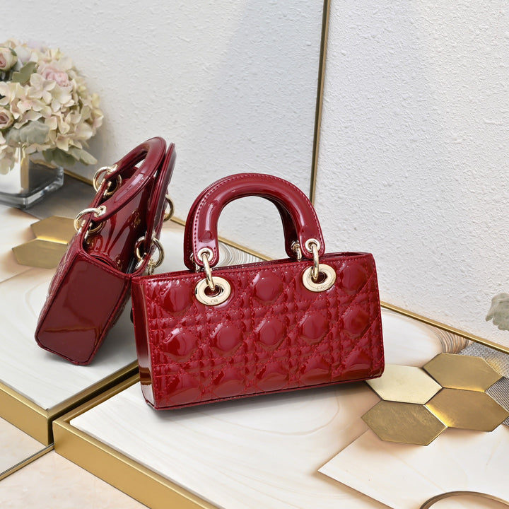 3 Colors Lattice Design Small Backpack