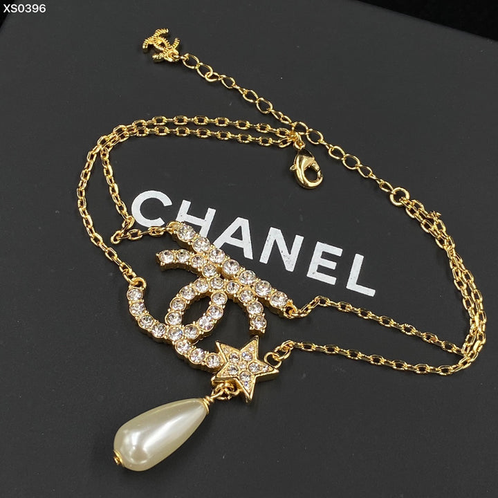 Bright Star - Gemstone Gold Necklace