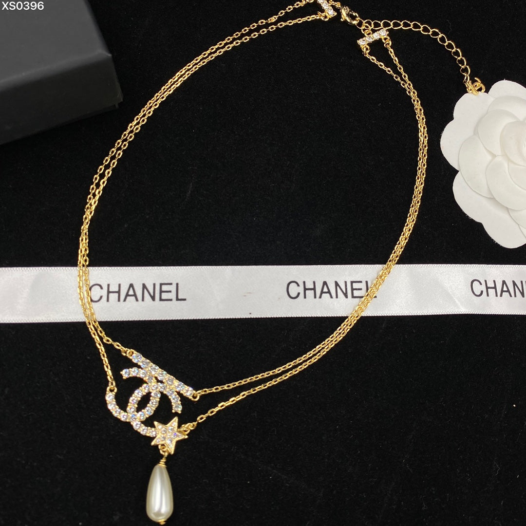 Bright Star - Gemstone Gold Necklace