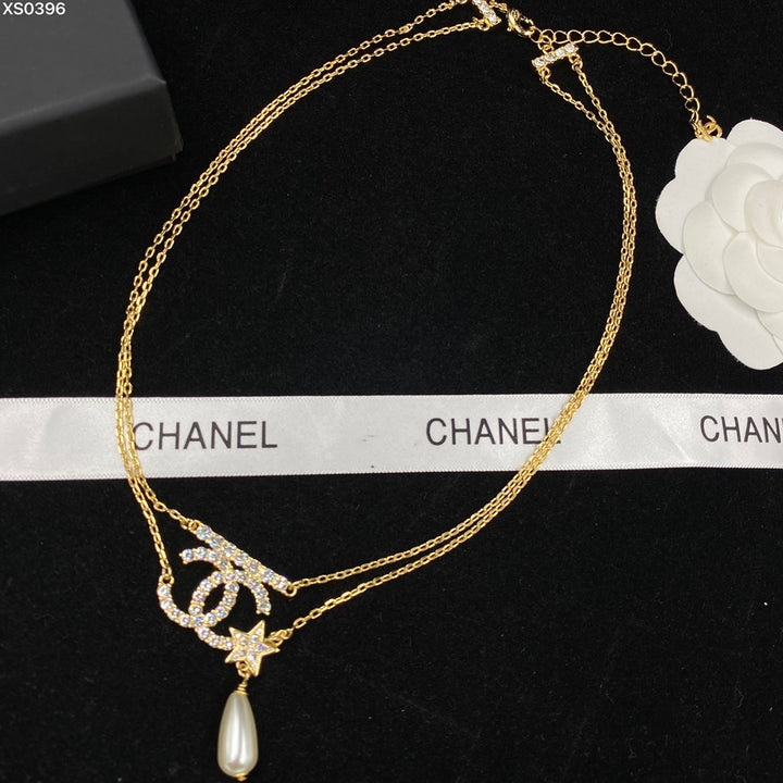 Bright Star - Gemstone Gold Necklace