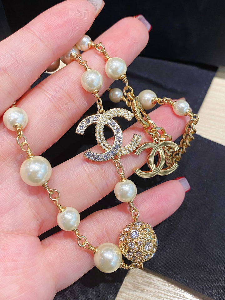 New Gold Ball Necklace