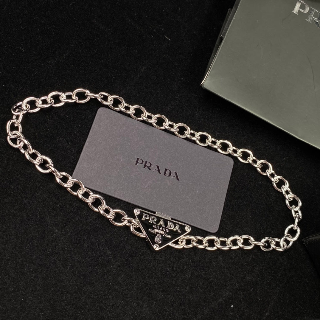 Fashion Circle Patchwork Necklace