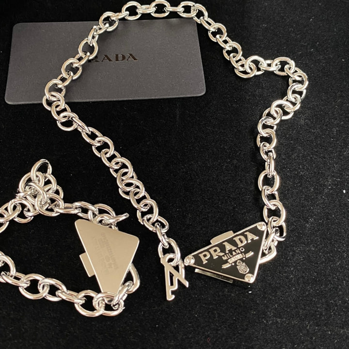 Fashion Circle Patchwork Necklace