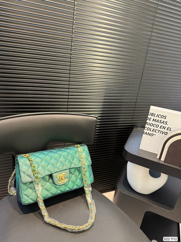 4 Color Plaid Dream Chain Bag