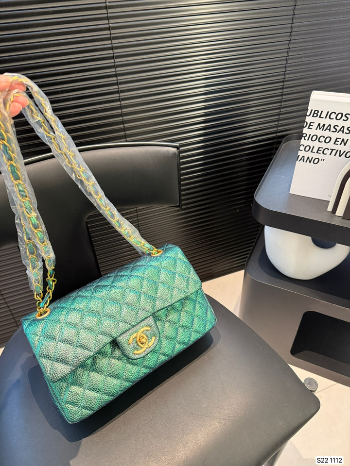 4 Color Plaid Dream Chain Bag