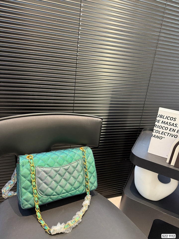 4 Color Plaid Dream Chain Bag
