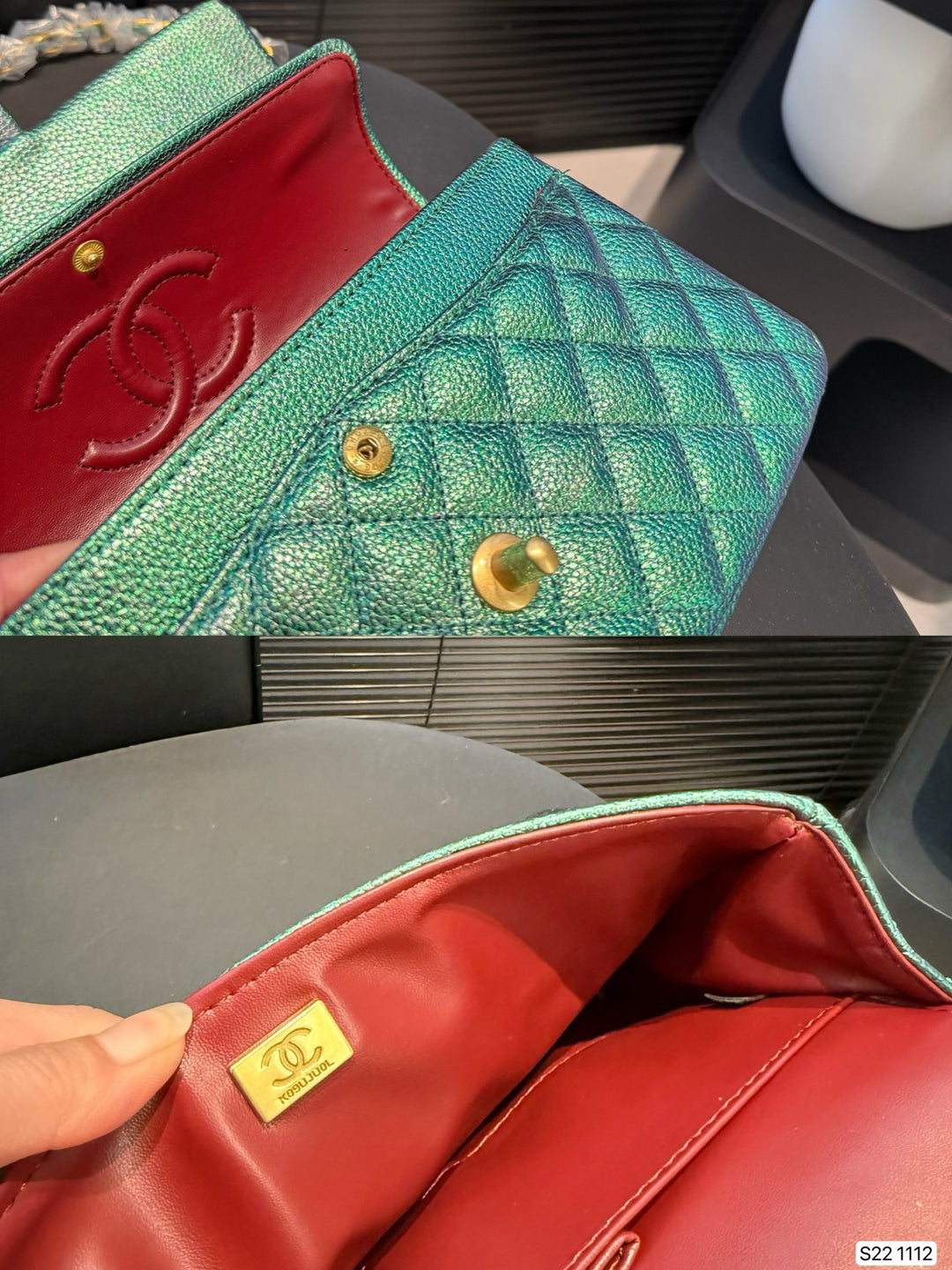 4 Color Plaid Dream Chain Bag