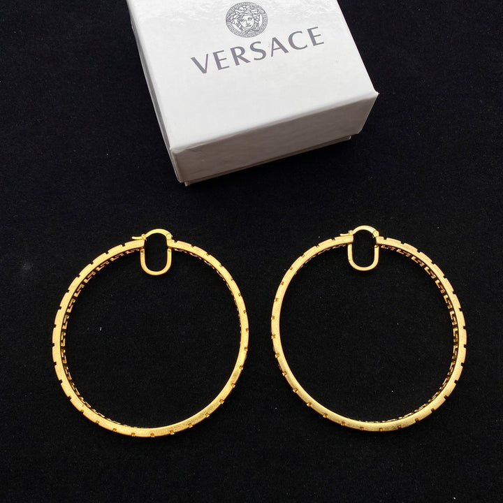delicate large earrings