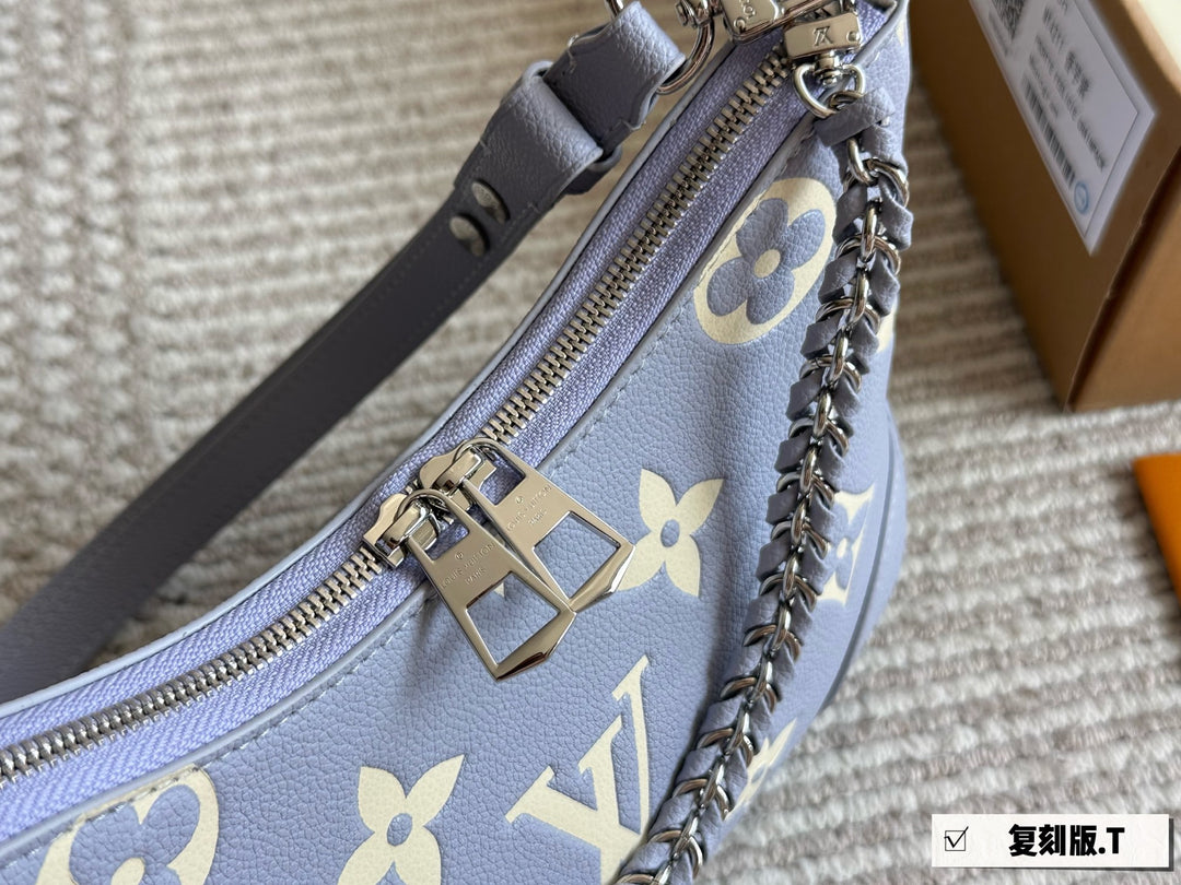 Pastel Elegant Croissant Bag