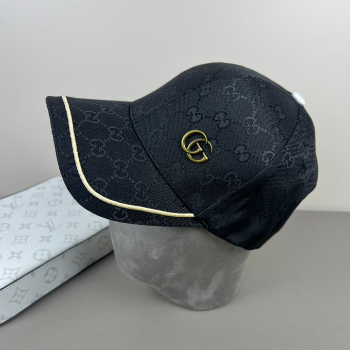 Embroidered hats in two colors