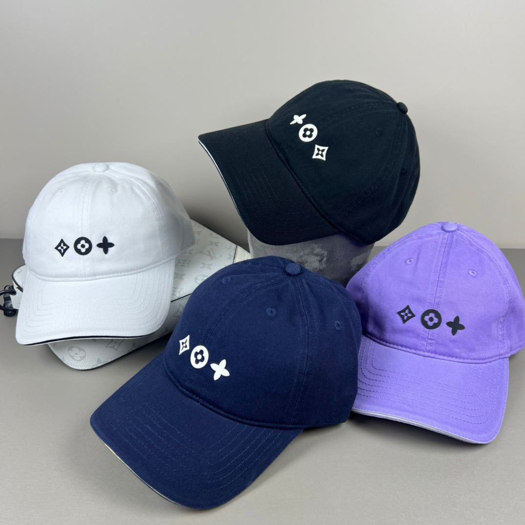 4 Color Badge Baseball Cap