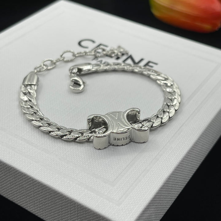 Elegant Silver Chain Wristband