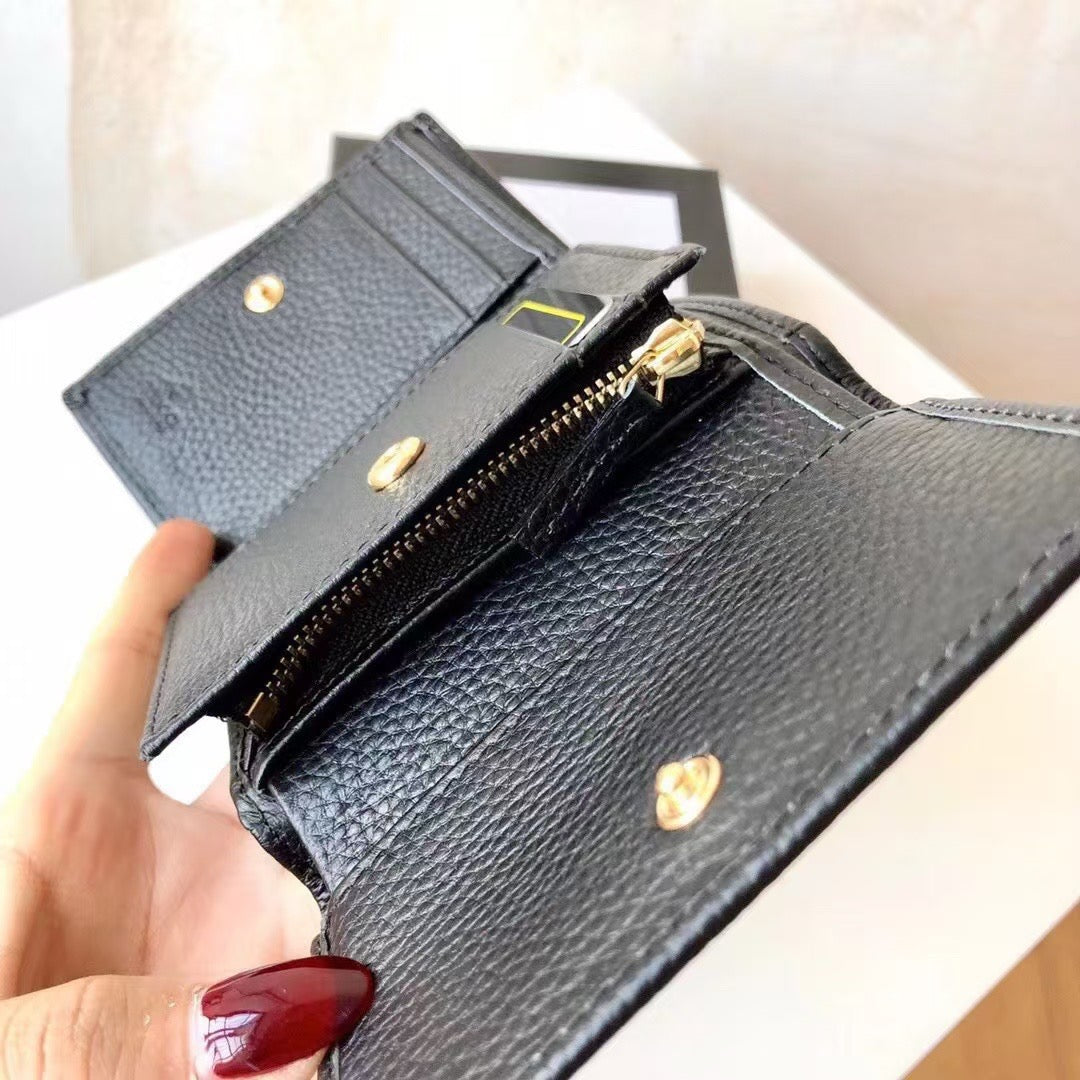 Two-color multifunctional small wallet