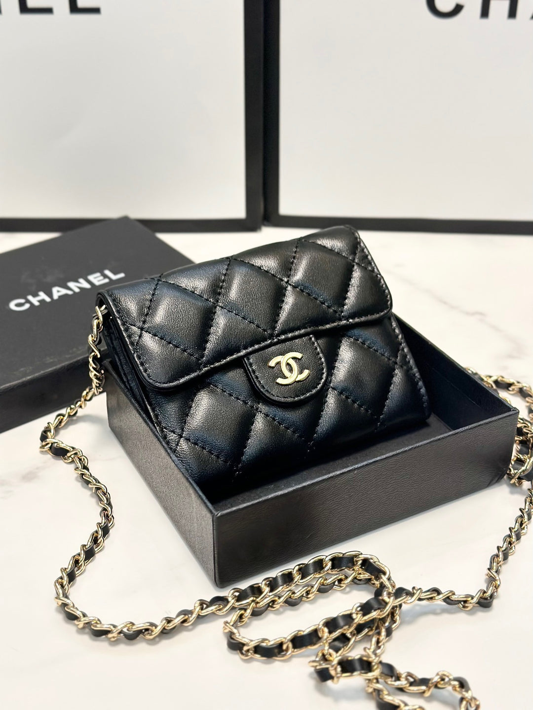 Black Night Mini Small Backpack