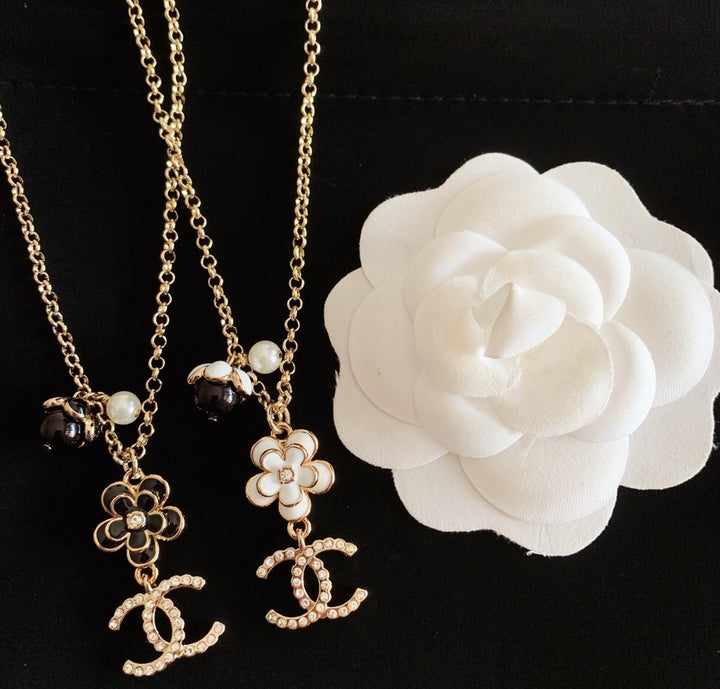 Camellia Pendant Necklace