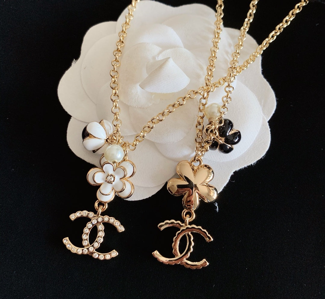 Camellia Pendant Necklace