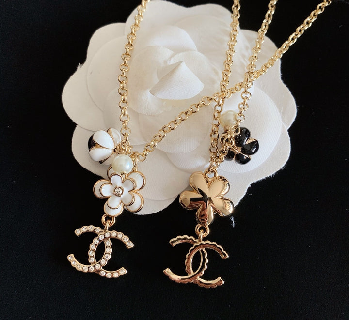 Camellia Pendant Necklace