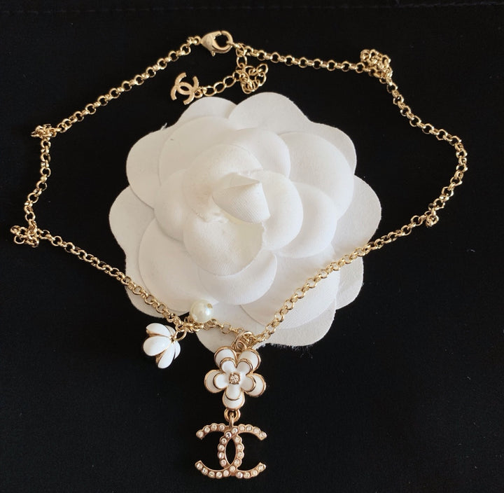 Camellia Pendant Necklace