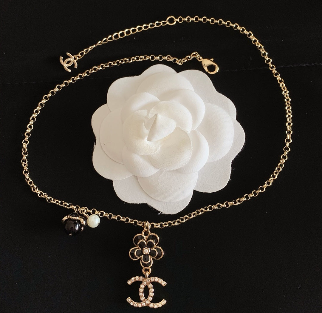 Camellia Pendant Necklace
