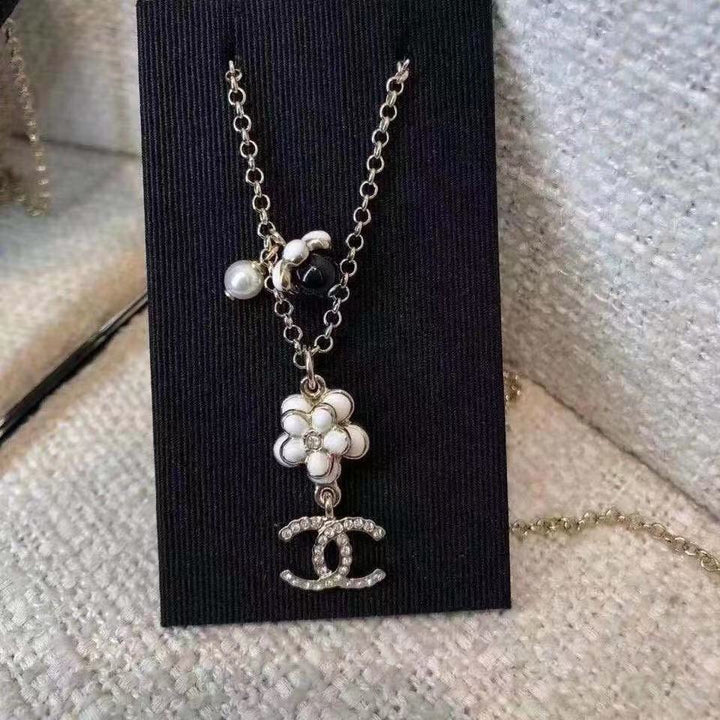Camellia Pendant Necklace