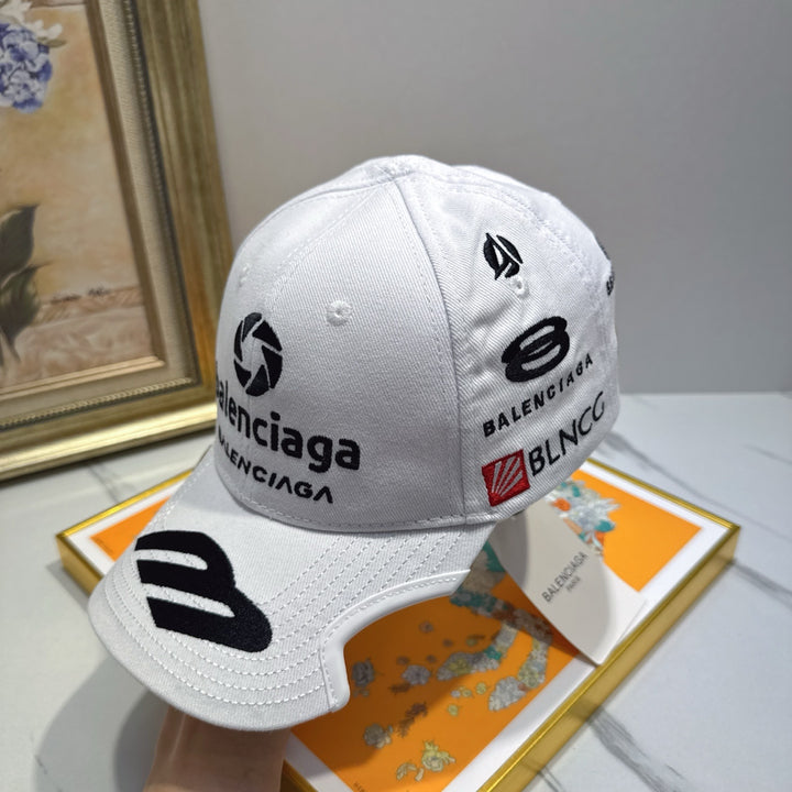 Delicate embroidered hats