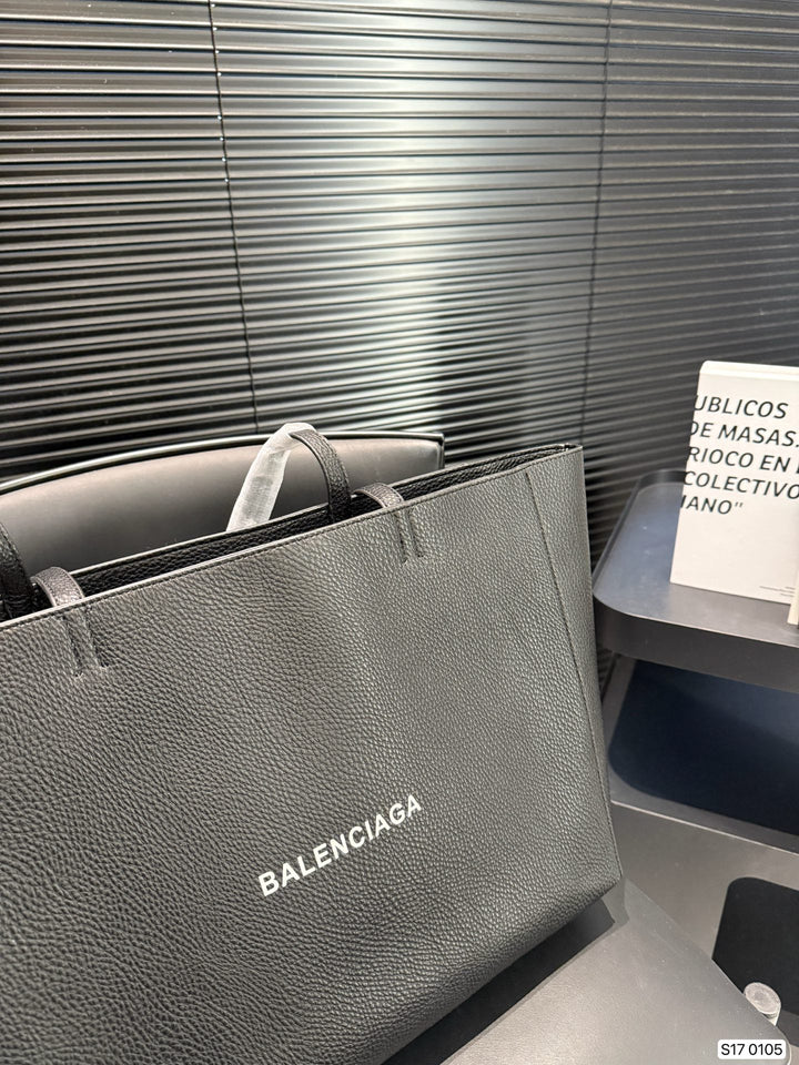 Large Black Shopping Bag