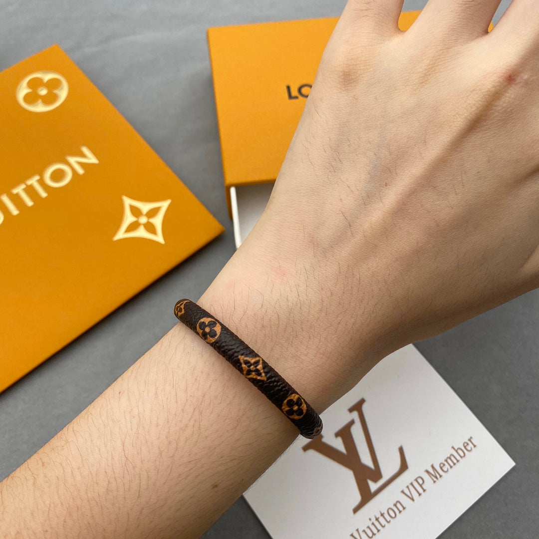 Premium Aged Leather Bracelet