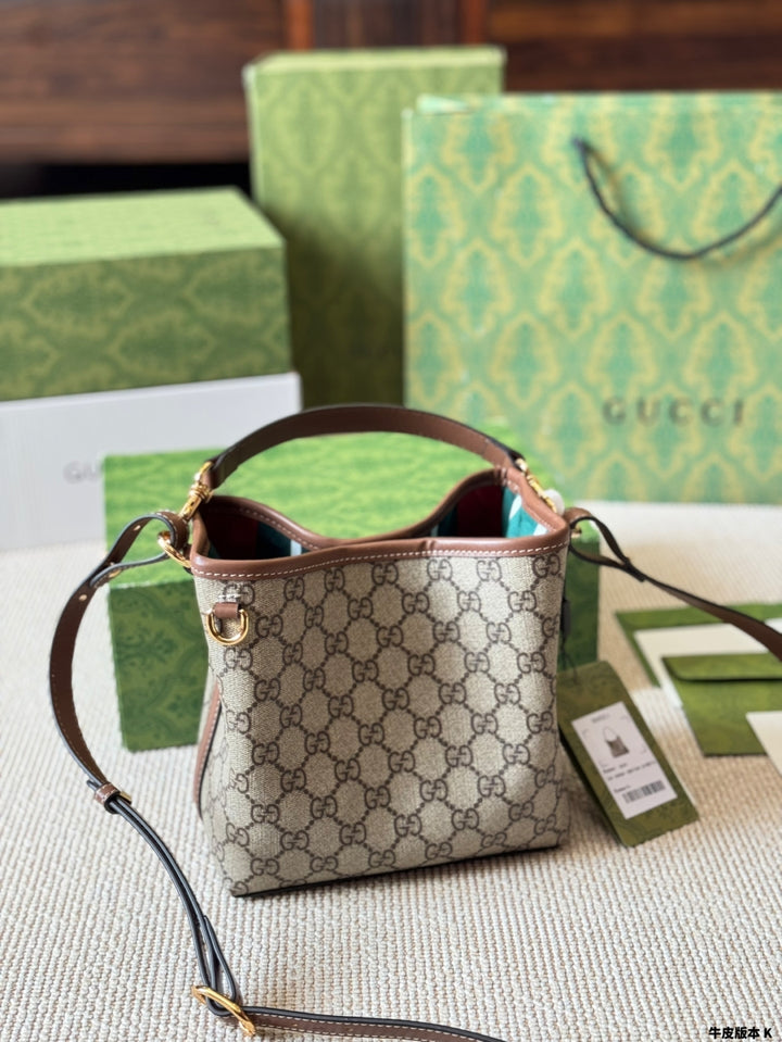 Elegant Double G Calfskin Tote