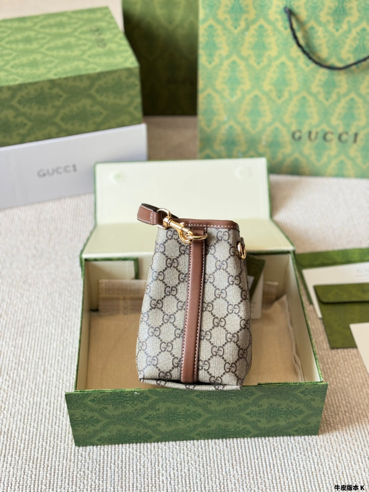 Elegant Double G Calfskin Tote