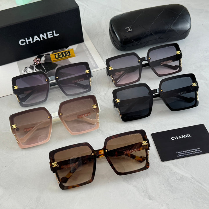 2025 New Metal Letter Sunglasses