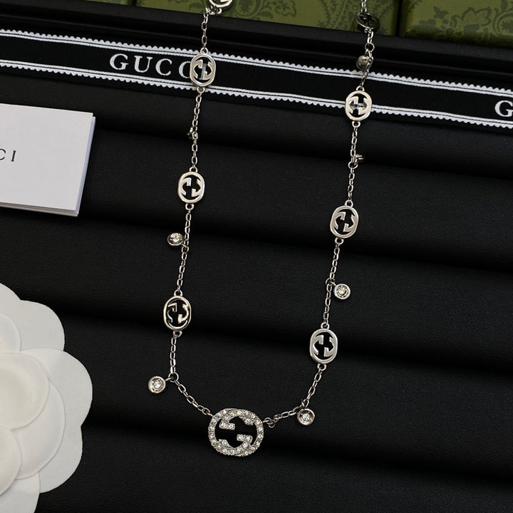 Classic Silver Jewelry Necklace