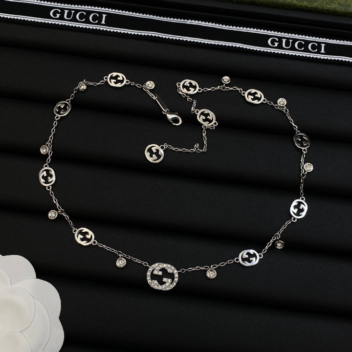 Classic Silver Jewelry Necklace