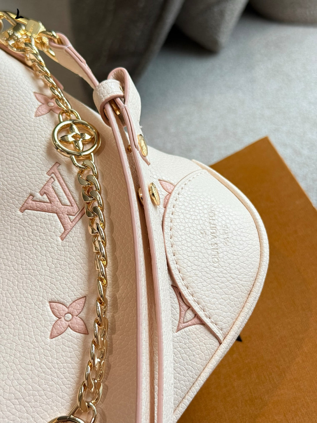 Embroidered Crescent Tote