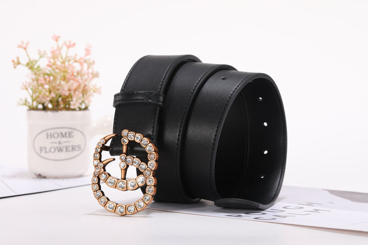 Elegant rhinestones - Belt buckle